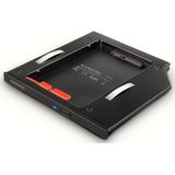 AXAGON - RSS-CD09 - SSD/HDD Caddy - Aluminium - 9.5 mm