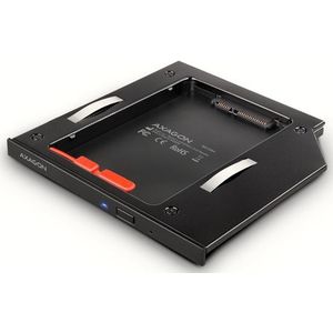 AXAGON - RSS-CD09 - SSD/HDD Caddy - Aluminium - 9.5 mm