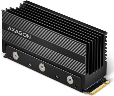 Axagon - Koellichaam voor M.2 SSD - Aluminium - 2 Thermische Pads