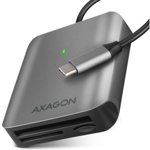 AXAGON CRE-S3C External card reader USB-C 3.2 Gen 1, 3-slot & lun SD/microSD/CF, UHS-II