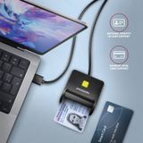AXAGON CRE-SM3N USB Smart Card Reader - Compact - USB 2.0