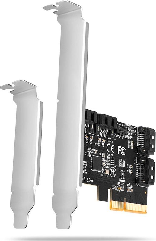 AXAGON PCES-SA4X4 PCIe Controller 4x internal SATA 6G port + LP