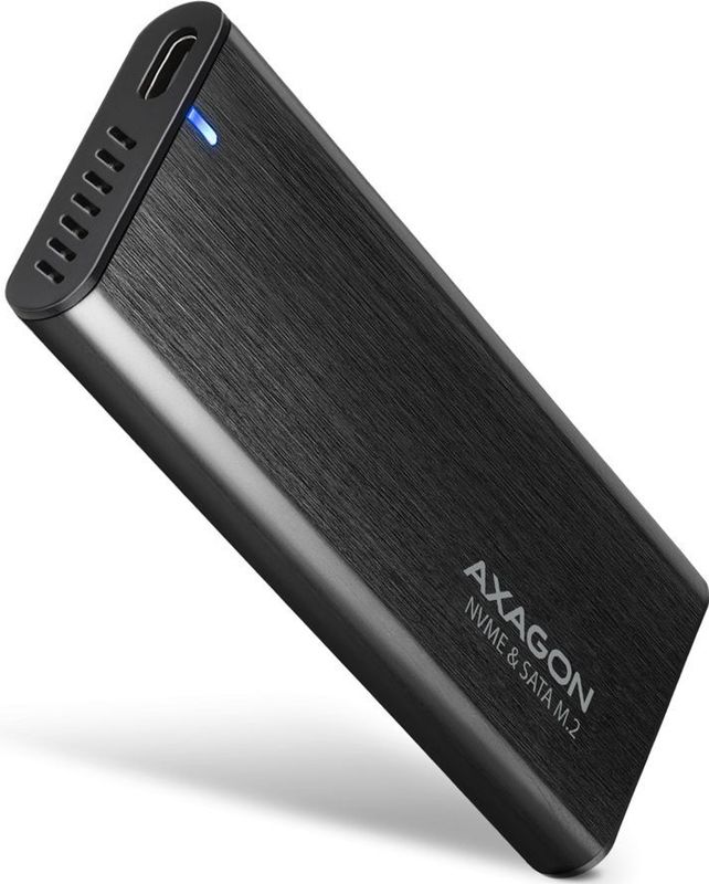 AXAGON - EEM2-SB2 - Behuizing - Zwart - M.2 - USB Type-C