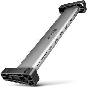 AXAGON - HMC-10HLS - Multiport Hub - Zwart - USB-C - HDMI - 4K