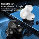 Z28 Wireless Ear Clip Type Single-Ear Bluetooth 5.3 Oortelefoon (White Box-pakket)