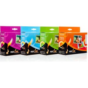 PrintLine Multipack kompatibilní s Epson T0715 / pro Stylus D78, D92, DX40XX / 4 x 17 ml, C,M,Y,BK, čip