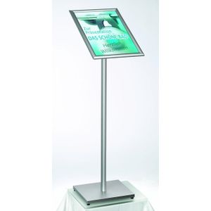 Showdown® Displays Infoständer silber DIN A3
