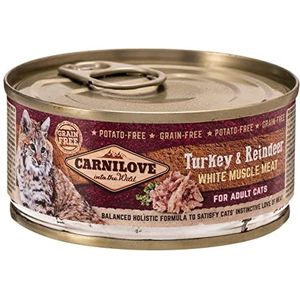 Carnilove cans turkey / reindeer kattenvoer 12x100 gr