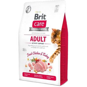 VAFO PRAHA s.r.o. Brit Care Cat Adult Natvoer voor katten, 400 g, Activiteitshulp, GF