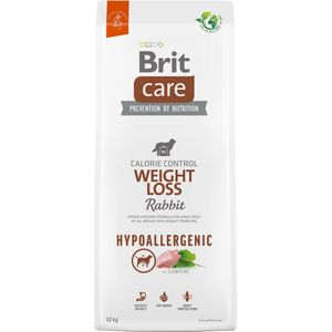 Brit Care Hypoallergenic Weight Loss Rabbit & Rice 12 kg Hond