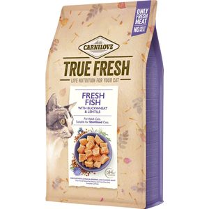 Carnilove - True Fresh - Kattenvoer - Vis - Graan- en Aardappelvrij