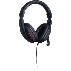 Connect IT - BATTLE Headset - Bedraad - Zwart - 1,8 Meter Kabel