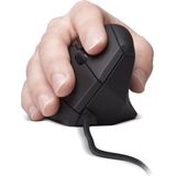 Connect IT - CMO-2500-BK - Bedrade Muis - Zwart - Ergonomisch Ontwerp