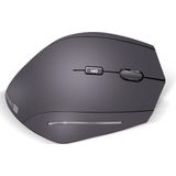 CONNECT IT - Ergonomische Draadloze Muis - Zwart - Optisch - DPI 1600