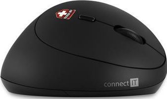 Connect IT - Moterys Draadloze Muis - Zwart - Ergonomisch Ontwerp