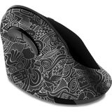 FOR HEALTH DOODLE - Ergonomische Draadloze Muis - Zwart - Optische Sensor - 1600 dpi