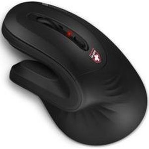 Connectit - CONNECT IT FOR HEALTH - Ergonomische Verticale Muis - Draadloos - Zwart