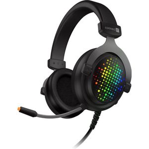 Connect IT CHP-7000-BK (Bedraad), Gaming headset, Zwart