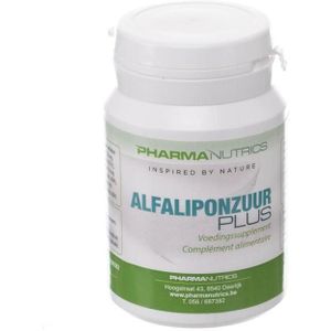 Pharmanutrics Alfaliponzuur Plus  Capsules 60 stuks