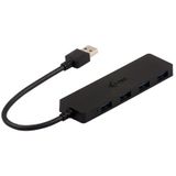 i-tec Advance U3HUB404 interface hub USB 3.2 Gen 1 (3.1 Gen 1) Type-A 5000 Mbit/s Zwart