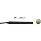 i-tec Advance U3HUB404 interface hub USB 3.2 Gen 1 (3.1 Gen 1) Type-A 5000 Mbit/s Zwart