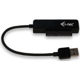 i-tec - MySafe USB 3.0 - Harddisk Behuizing - Zwart - 2.5"