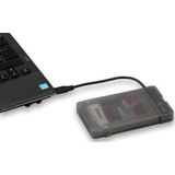 i-tec - MySafe USB 3.0 - Harddisk Behuizing - Zwart - 2.5"