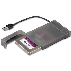 i-tec - MySafe USB 3.0 - Harddisk Behuizing - Zwart - 2.5"
