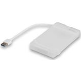 i-tec - MySafe USB 3.0 - Externe Behuizing - Wit - Kunststof - Voor 2,5 Inch HDD/SSD