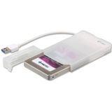 i-tec - MySafe USB 3.0 - Externe Behuizing - Wit - Kunststof - Voor 2,5 Inch HDD/SSD