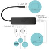 i-tec Advance C31GL3SLIM drive bay panel Zwart