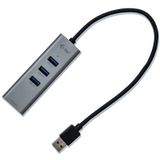 i-Tec USB 3.2 Gen 1 Hub - 3 Poorten - Gigabit Ethernet