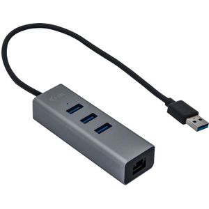 I-TEC USB-A Metal Hub 3 Port mit Giga Ethernet Adapter