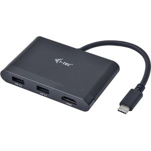 i-tec C31DTPDHDMI drive bay panel Zwart