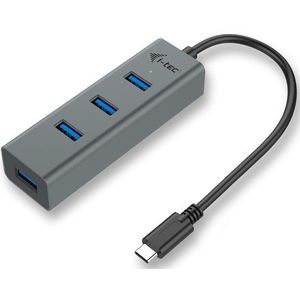 USB Hub I-Tec C31HUBMETAL403 USB X 4 Grey
