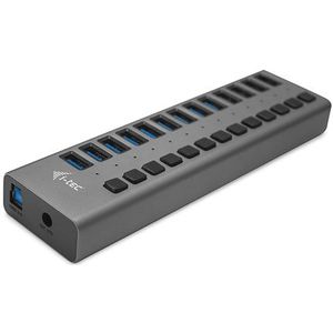 i-Tec USB Oplader - 13 Poorten - Power Adapter 60W