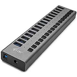 i-tec USB Oplader 16 poorten + Power Adapter 90W