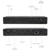 i-Tec - Thunderbolt 3 / USB-C Docking Station - Triple DisplayPort 4K - Zwart