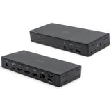 i-Tec - Thunderbolt 3 / USB-C Docking Station - Triple DisplayPort 4K - Zwart