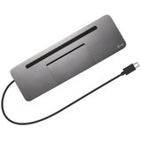 i-Tec - Thunderbolt 3 / USB-C Docking Station - 10-in-1 - 4K - Aluminium