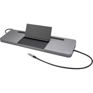 i-tec USB-C Docking Station - 1x HDMI, 1x VGA, 1x DisplayPort, 1x GLAN, 2x USB 3.0, 2x USB 2.0, 1x SD/MicroSD, 1x Audio, 1x USB-C Power Delivery 85W