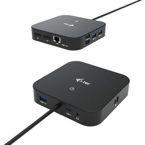 I-tec - Usb C Dockingstation - 2x Displayport - 100W - Zwart