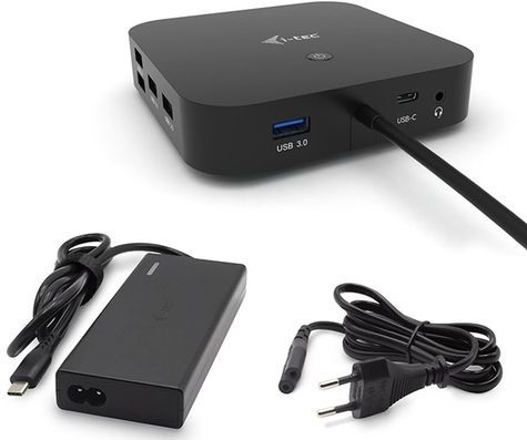 i-tec USB-C Dual Display Docking Station - 65W - 4K