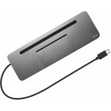 i-Tec 10-in-1 USB-C Docking Station - 4K HDMI + DP - Met Oplader