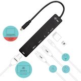 i-Tec Travel Easy Dockingstation - USB-C - Zwart - 60W