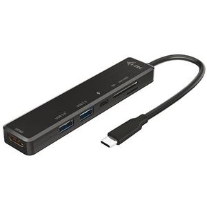 i-Tec Travel Easy Dockingstation - USB-C - Zwart - 60W