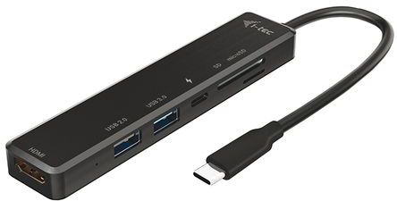 i-Tec Travel Easy Dockingstation - USB-C - Zwart - 60W