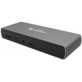 Dockstation i-Tec TB4DUALDOCKPD Black