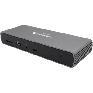 Dockstation i-Tec TB4DUALDOCKPD Black