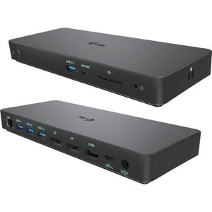 i-tec USB-C/Thunderbolt Triple Display Docking Station + Power Delivery 100W